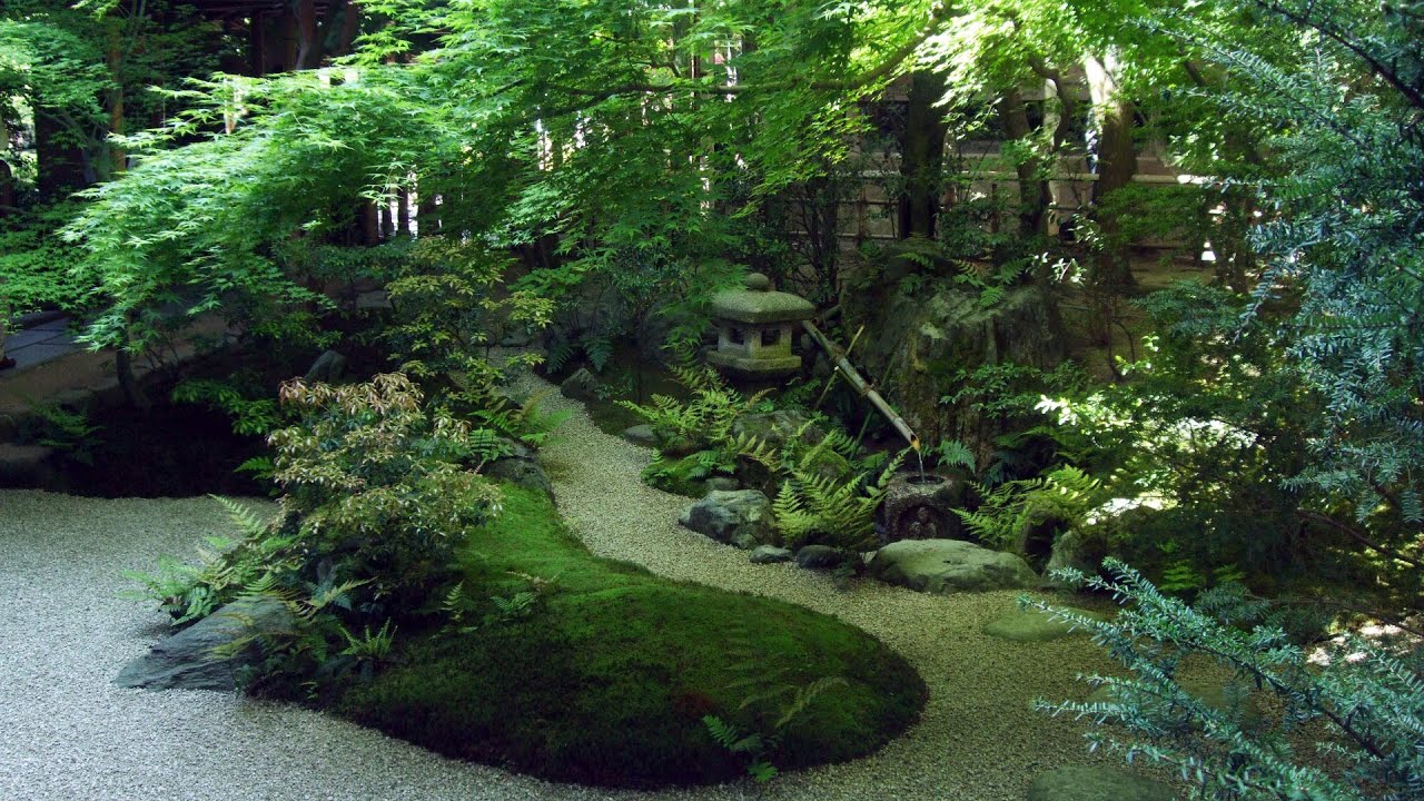 3 HOUR Japanese fountain 'Shishi-Odoshi' sound for Relaxing and Healing