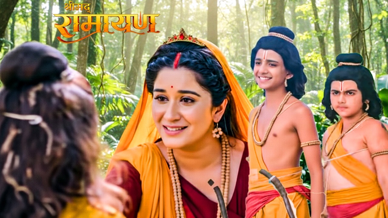 मैया सीता का निष्पक्ष प्रेम आज लव-कुश की अग्निपरीक्षा ले रहा है | Shrimad Ramayan |Full Episode