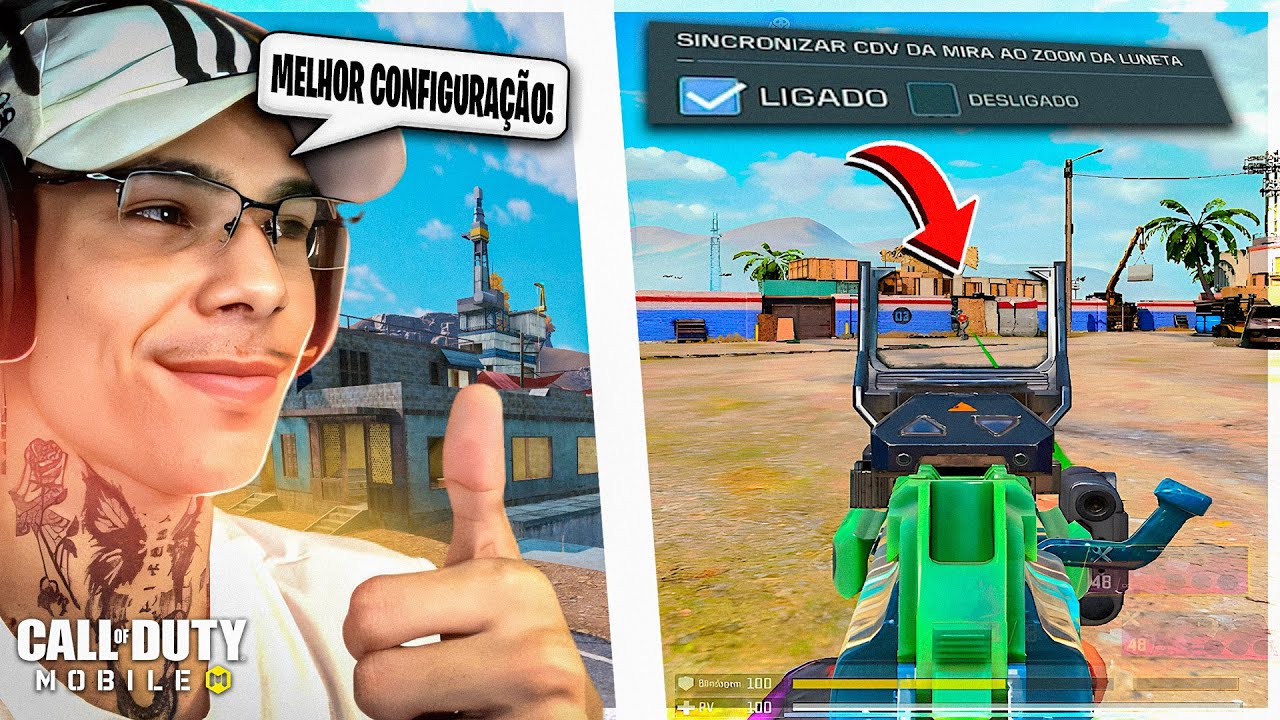 ESSA CONFIGURAÇÃO VAI DEIXAR VOCÊ COM 0 RECUO + AK117 XITADA! - COD MOBILE BATTLE ROYALE
