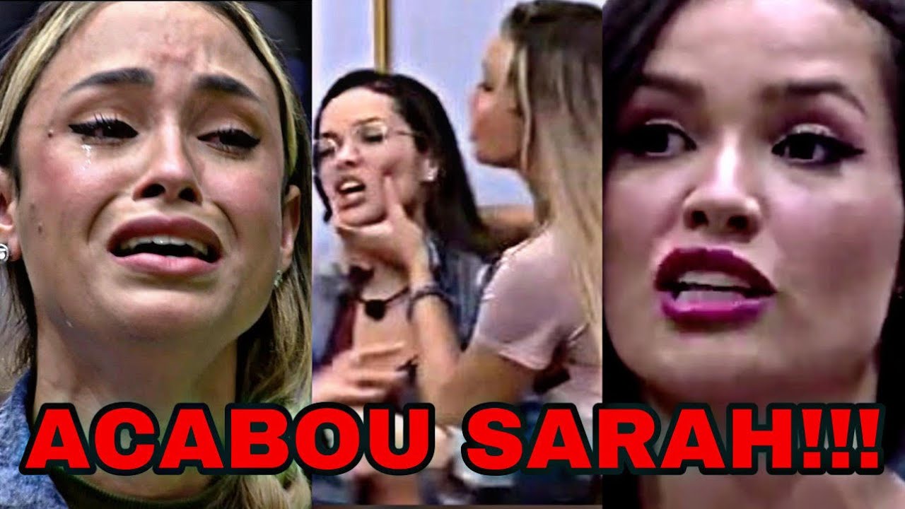 FIM DA COBRA! JULIETTE E SARAH SE ENFRENTAM EM PARED&Atilde;O &Eacute;PICO, BRIGAM AO VIVO E SARAH VAI PRA CIMA!!!