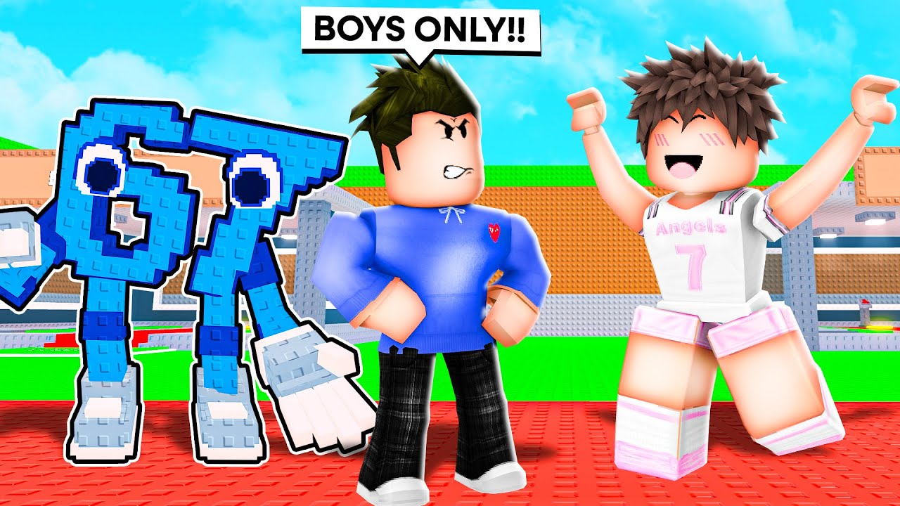 I Snuck Into a BOYS ONLY SERVER in Steal a Brainrot!