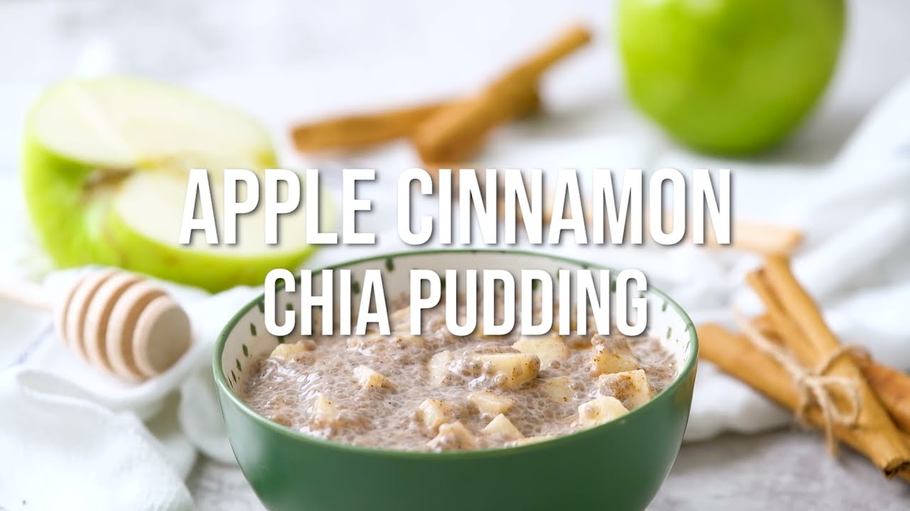 Dairy-free Apple Cinnamon Chia Pudding Recipe
