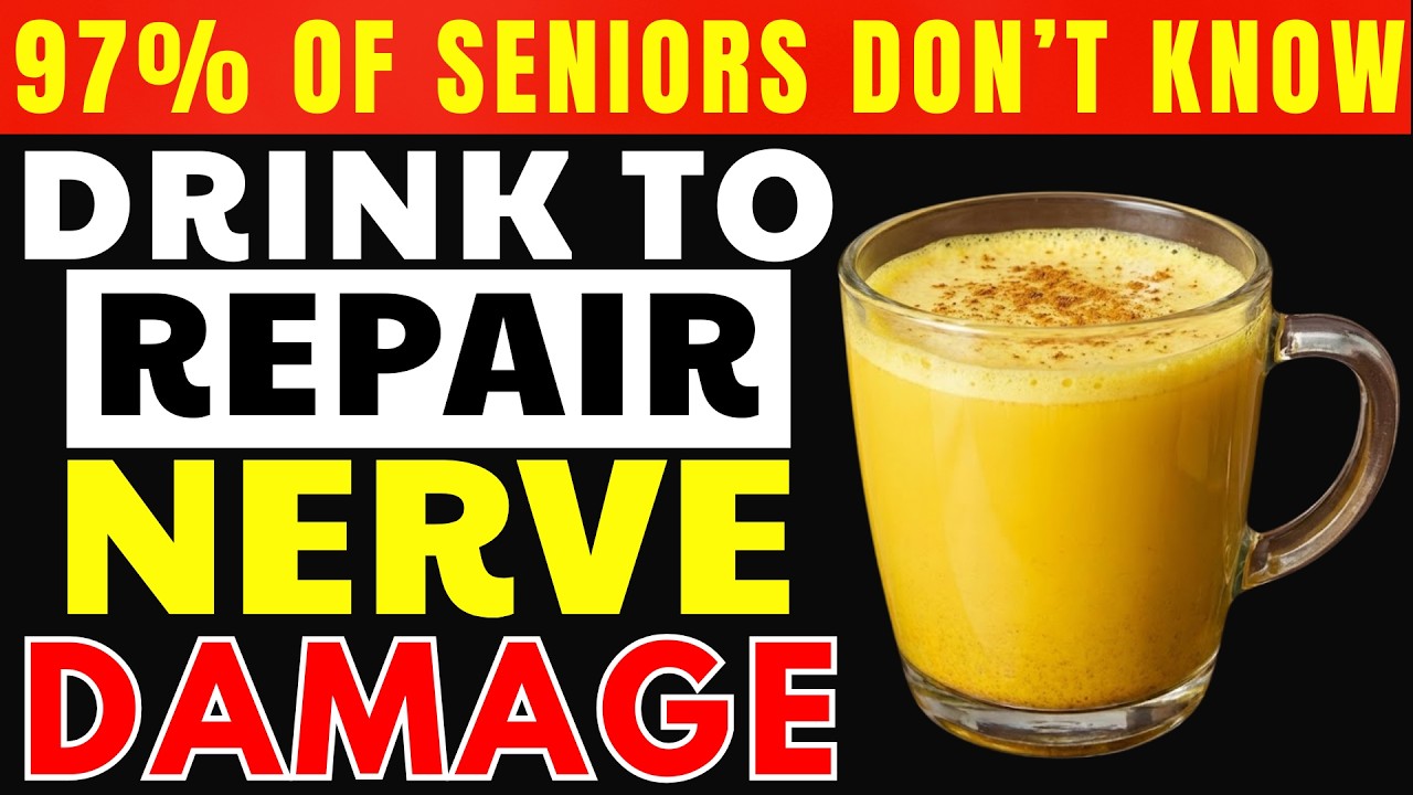 Over 60? Incredible Drinks To Repair Nerve Damage ! Senior Health