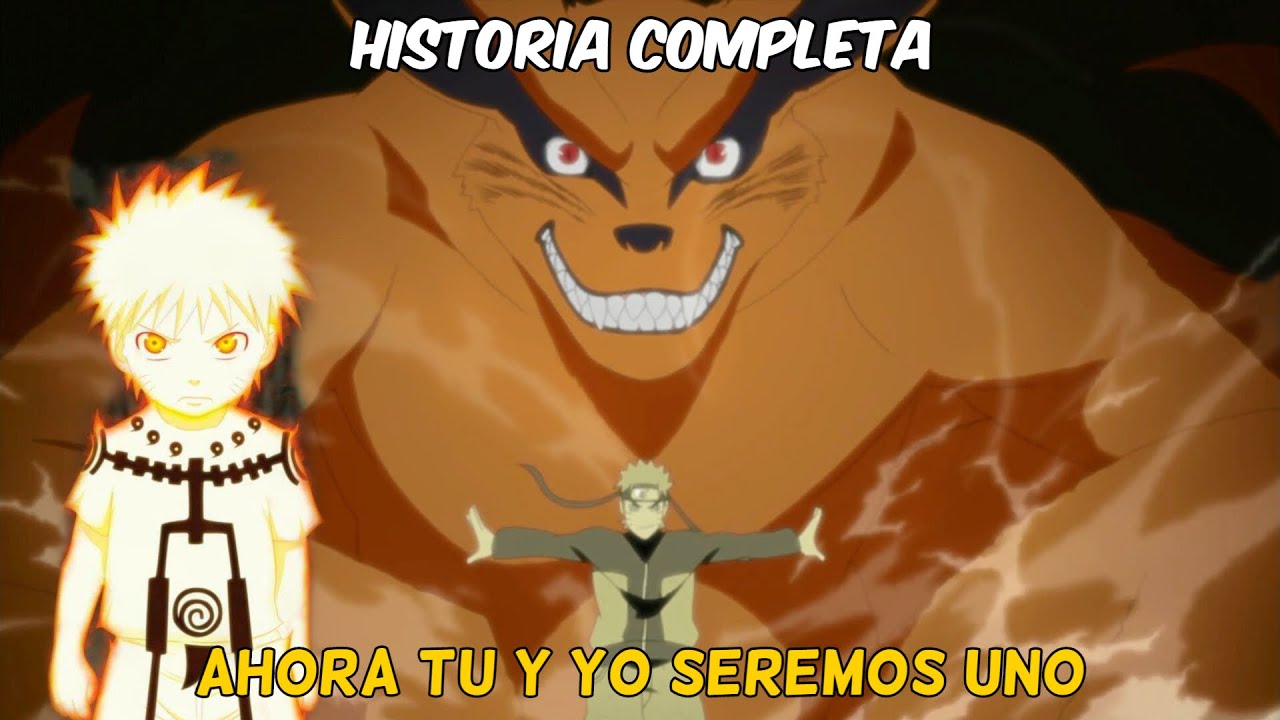 Que hubiera pasado si Naruto era Amigo de Kurama desde niño | Historia Completa