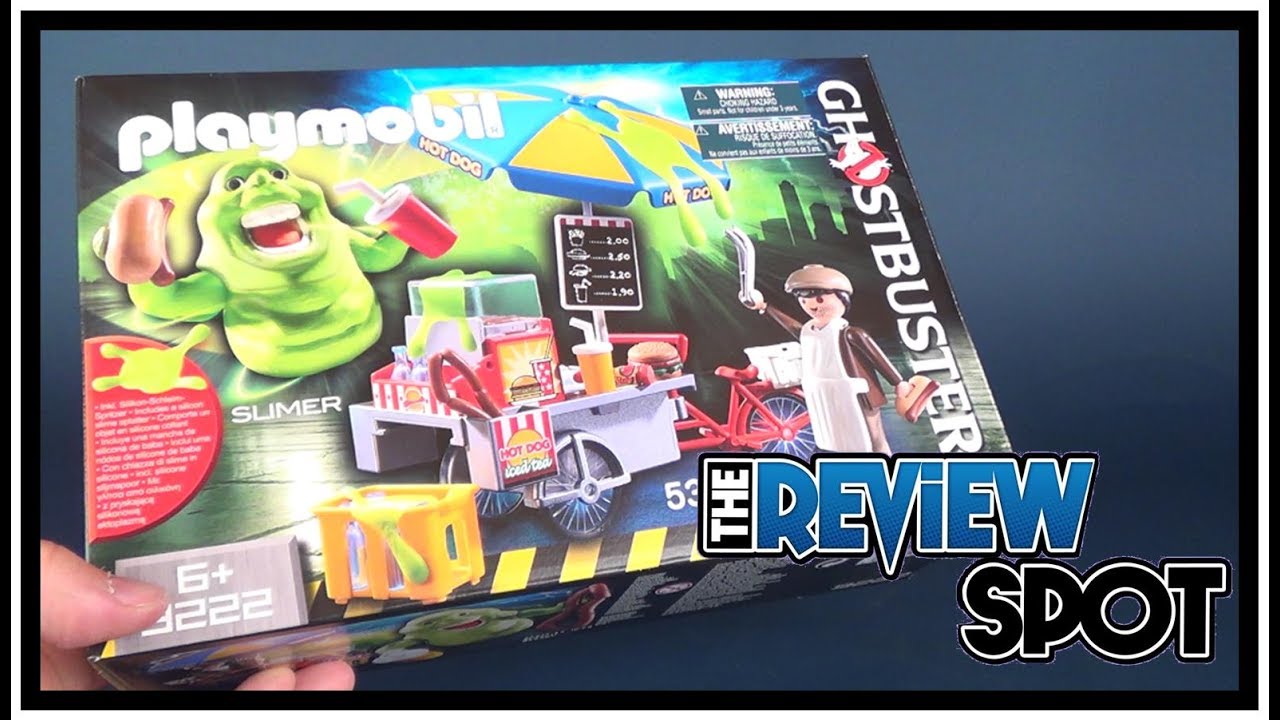 Toy Spot | Playmobil Ghostbusters Slimer with Hot Dog Stand (9222)