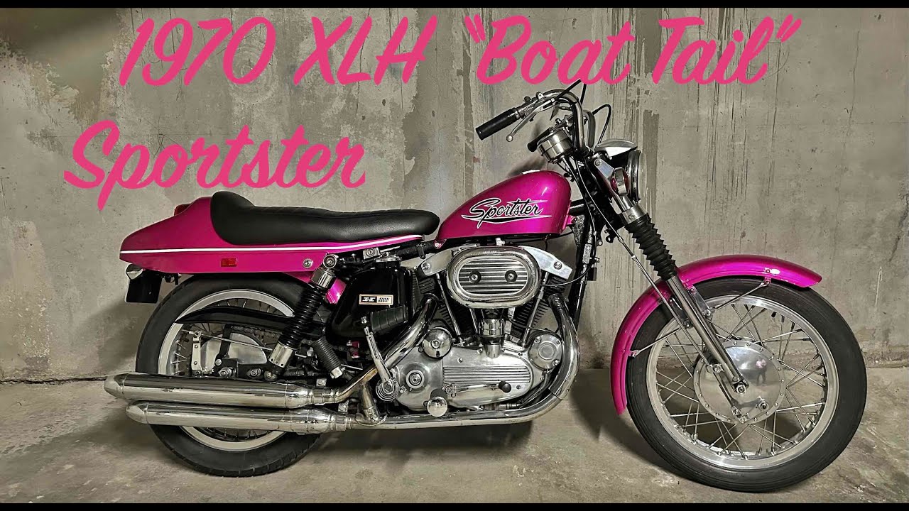 1970 XLH “Boat Tail” Sportster !