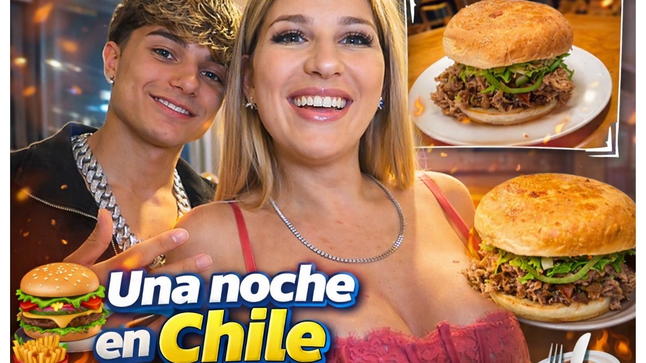 PROBANDO COMIDA NUEVA EN CHILE | SANTIAGO MOTOLO