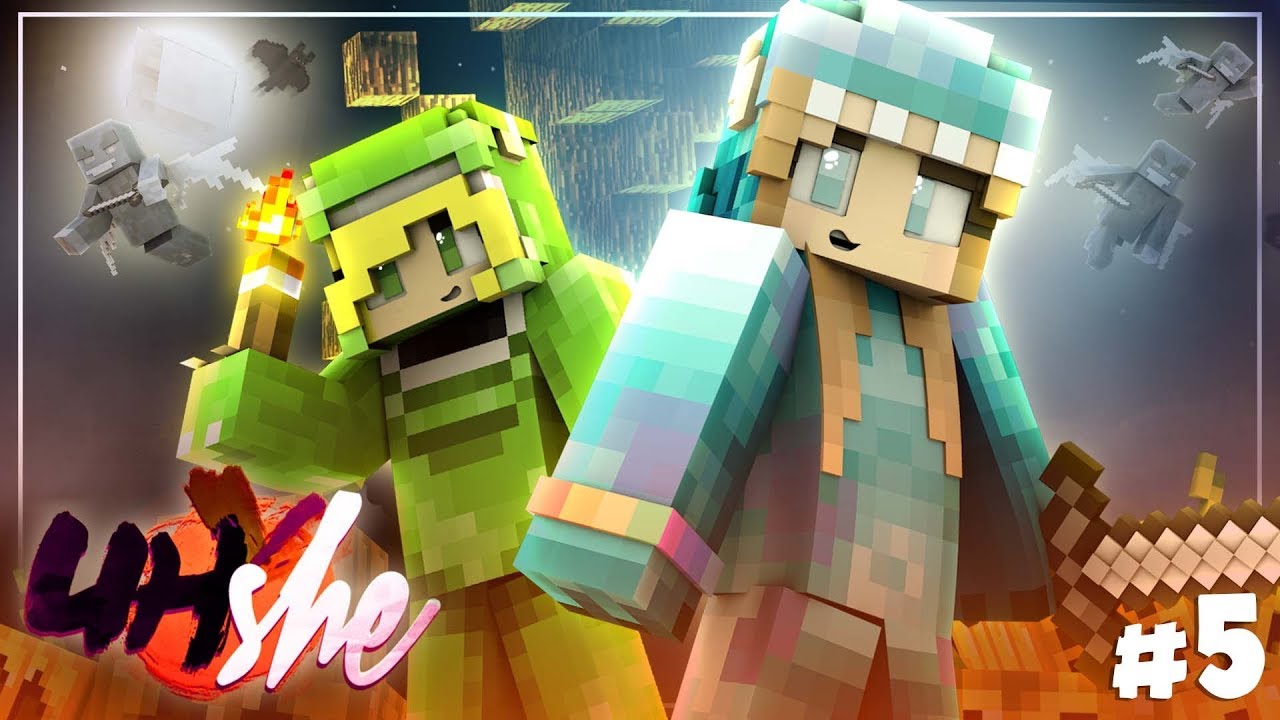 UHShe Season 8 | MINECART CHESTS (treasure) | (Ep.5) w/BasicallyBea