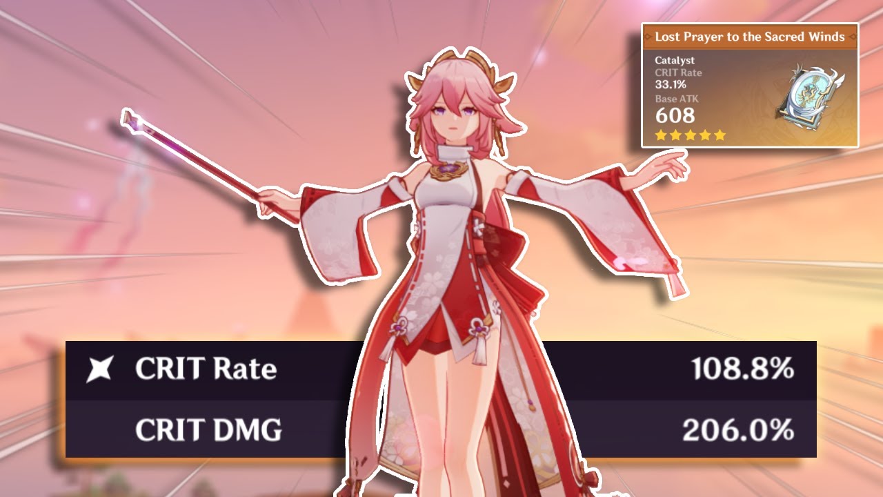 100% Critical Rate Yae Miko is fun... | Genshin Impact