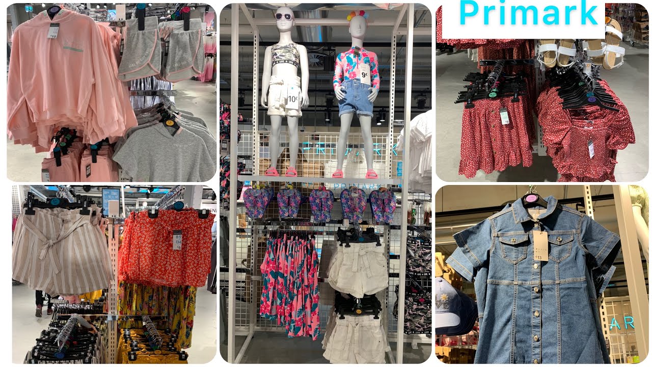 Primark kid’s girls clothes 7-15 years new collection March 2021
