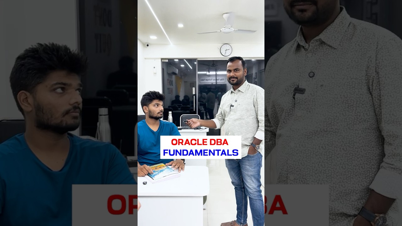Understanding Oracle DBA Architecture & Logs