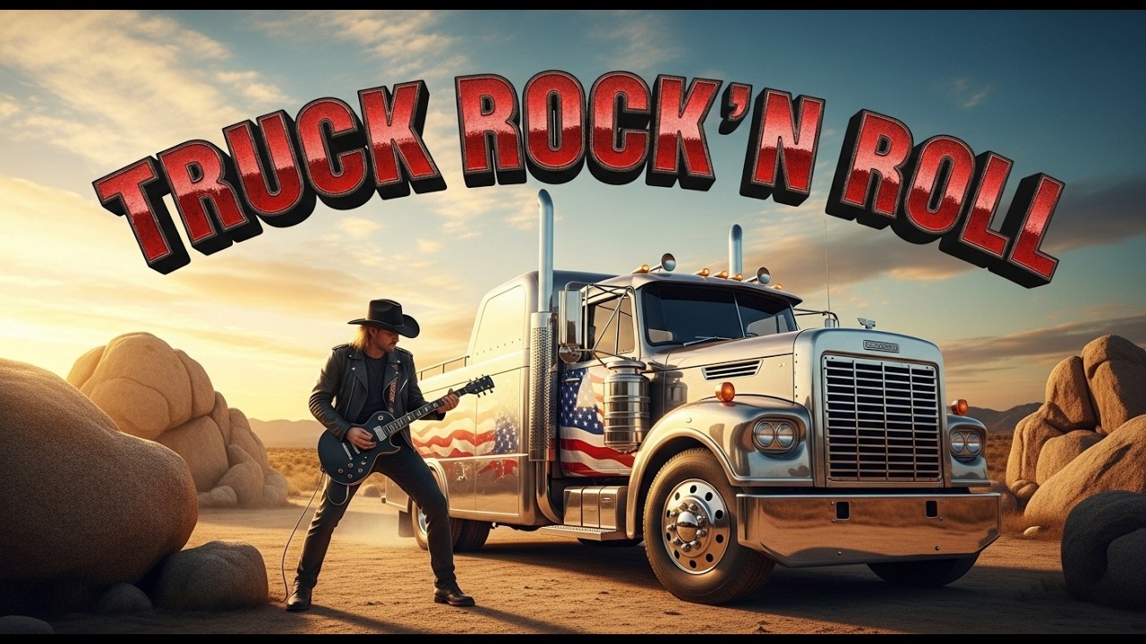 Best Truck Driver Rock N Roll Playlist High Energy Road Music for Night Drives Listen Now