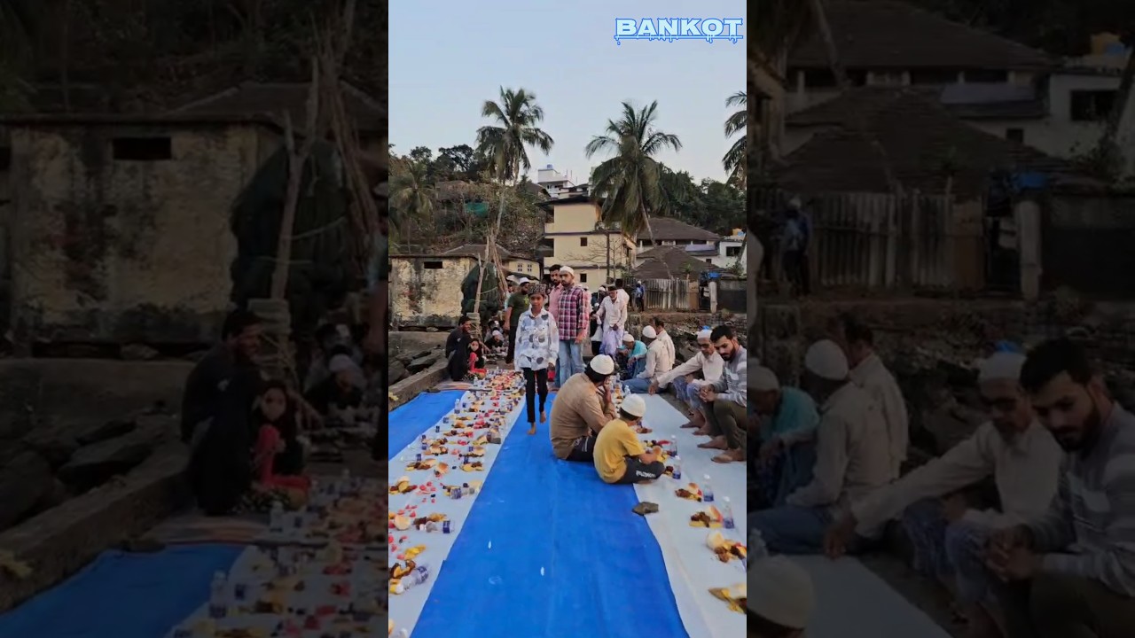 Iftar Dawat | Mere Gaon Ki Iftar Party  | Bankot #sajidkokanvlog #iftar #ramadan2025 #shorts