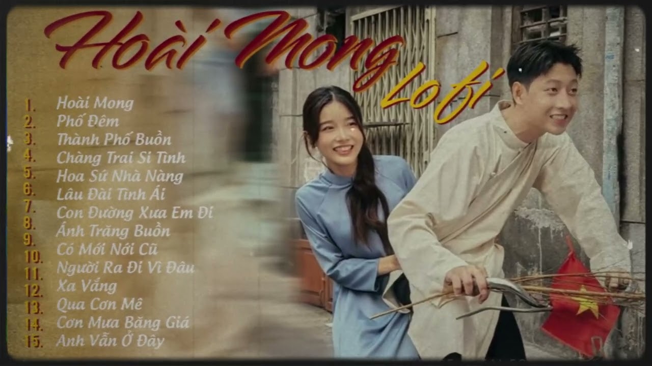 PLAYLIST BOLERO LOFI THÀNH ĐẠT | Hoài Mong, Phố Đêm, Thành Phố Buồn, Hoa Sứ Nhà Nàng