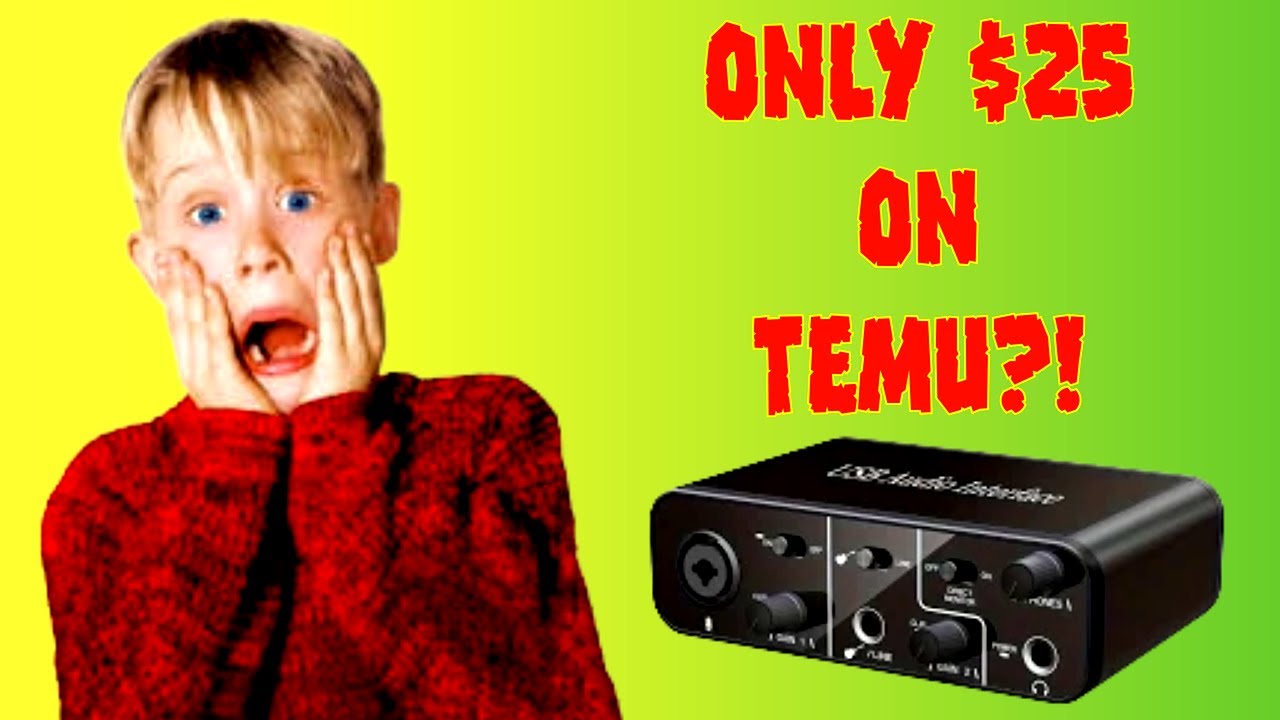 I Tested a $25 Temu Audio Interface… and I’m Shocked It Actually Works. Full Review. (HSR #12)