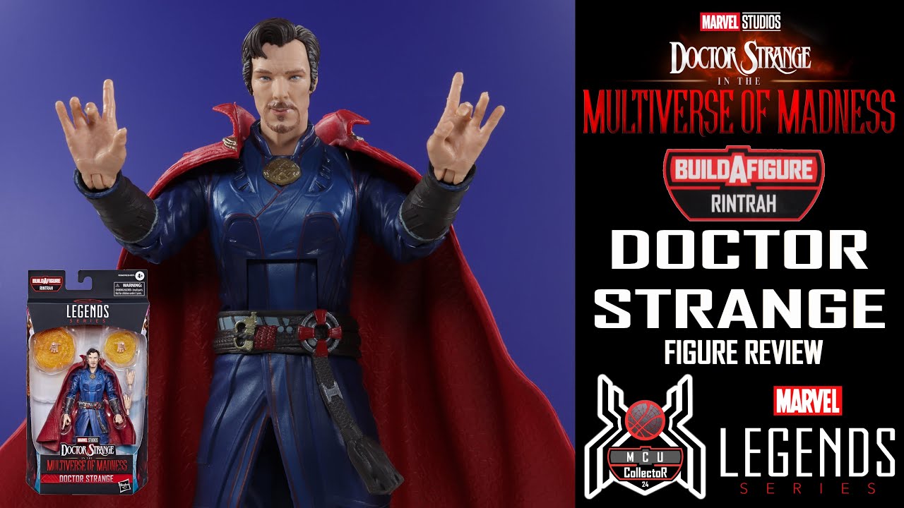 Marvel Legends DOCTOR STRANGE in Multiverse of Madness Rintrah BAF Stephen MCU Movie Figure Review