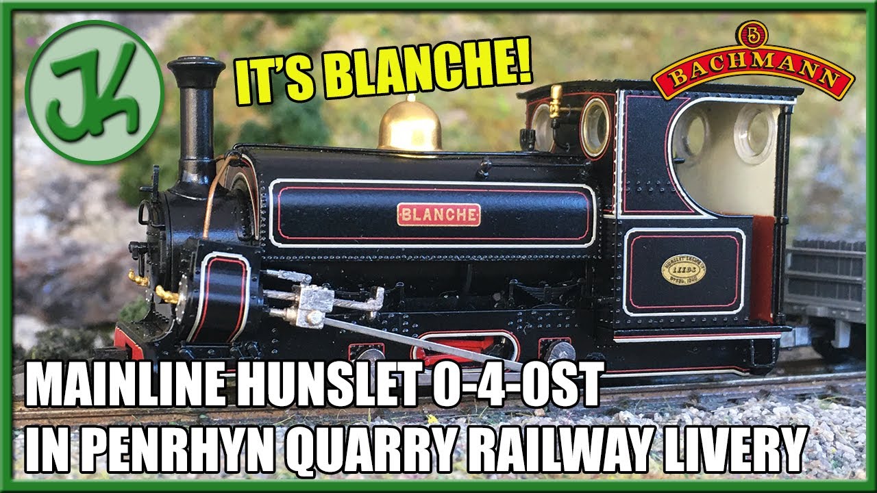 The best 009 loco yet? - Mainline Hunslet 'Blanche' in Penrhyn Quarry Railway Livery