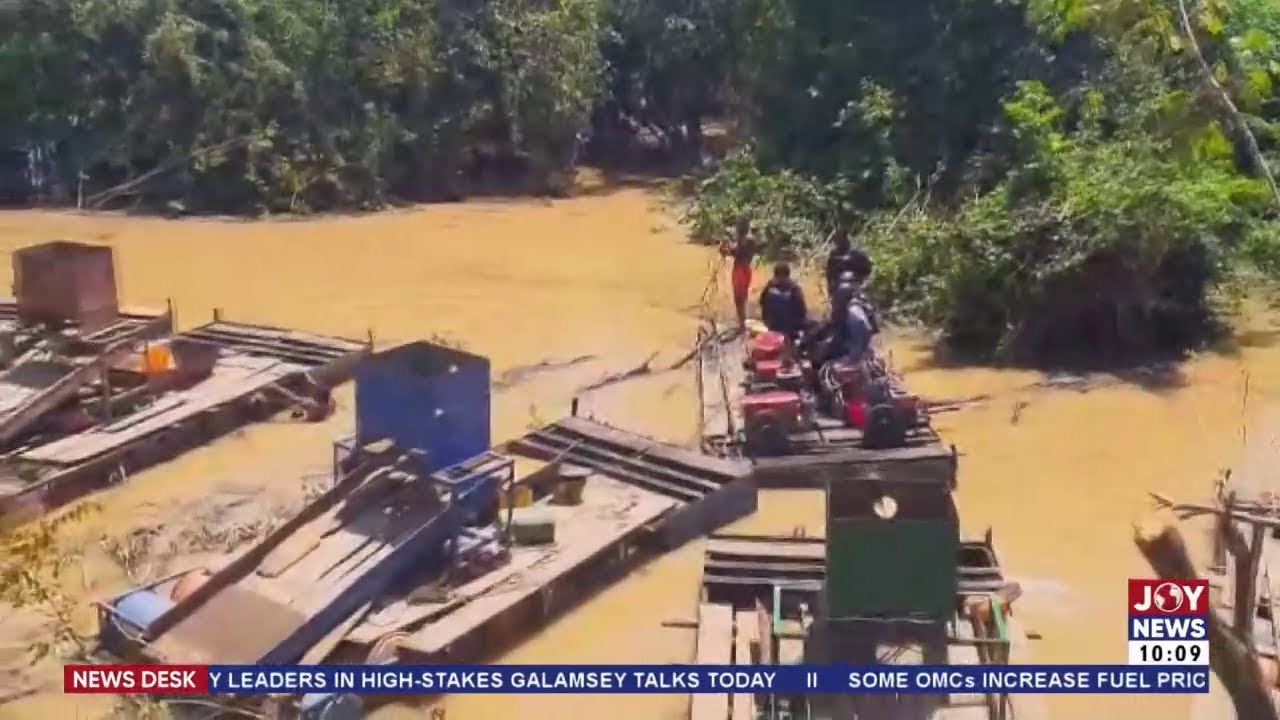 Fighting Galamsey: JoyNews uncovers fresh evidence of pollution from illegal mining activities