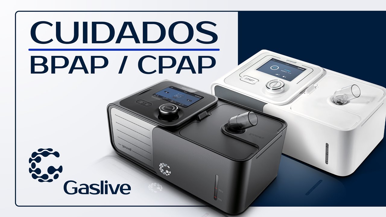 Como desmontar e limpar o seu BPAP e CPAP Gaslive