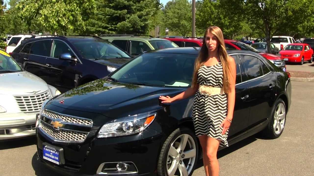 Virtual Walk Around Video of a 2013 Chevy Malibu LTZ  at Michaels Chevrolet of Issaquah 40018a