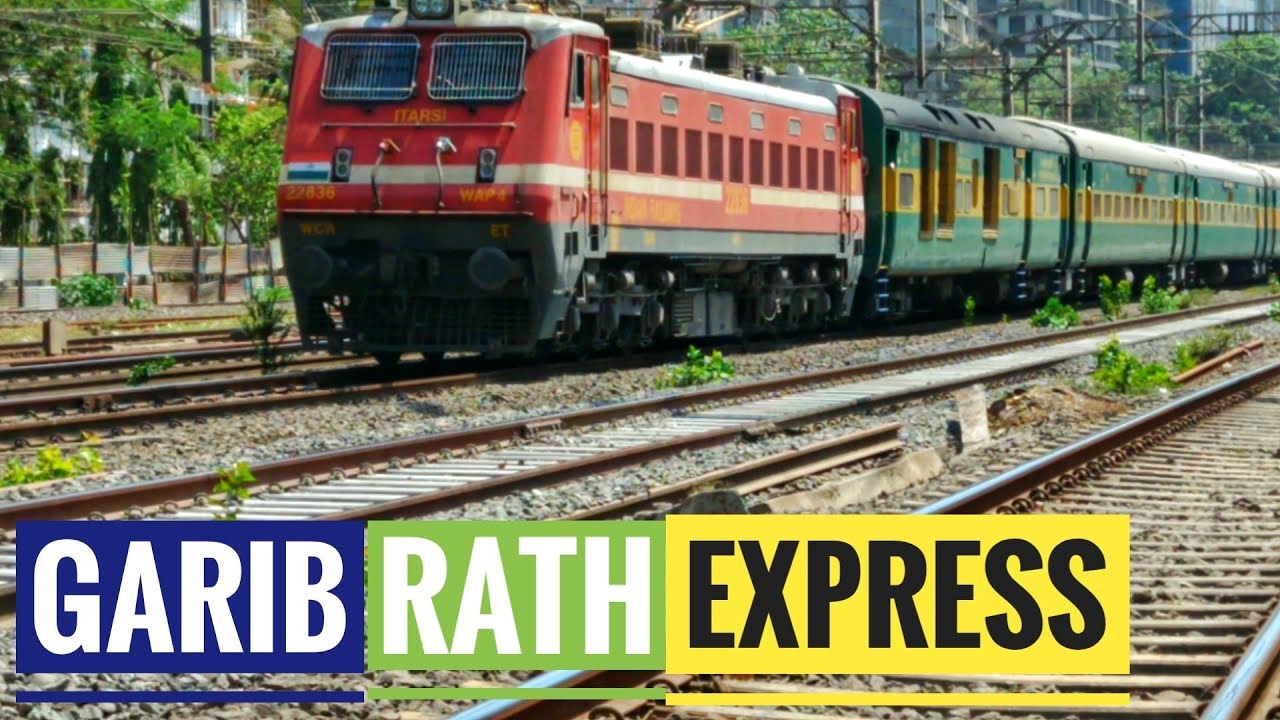 12188 Mumbai CSMT~JBP Jabalpur Garib Rath Express ||