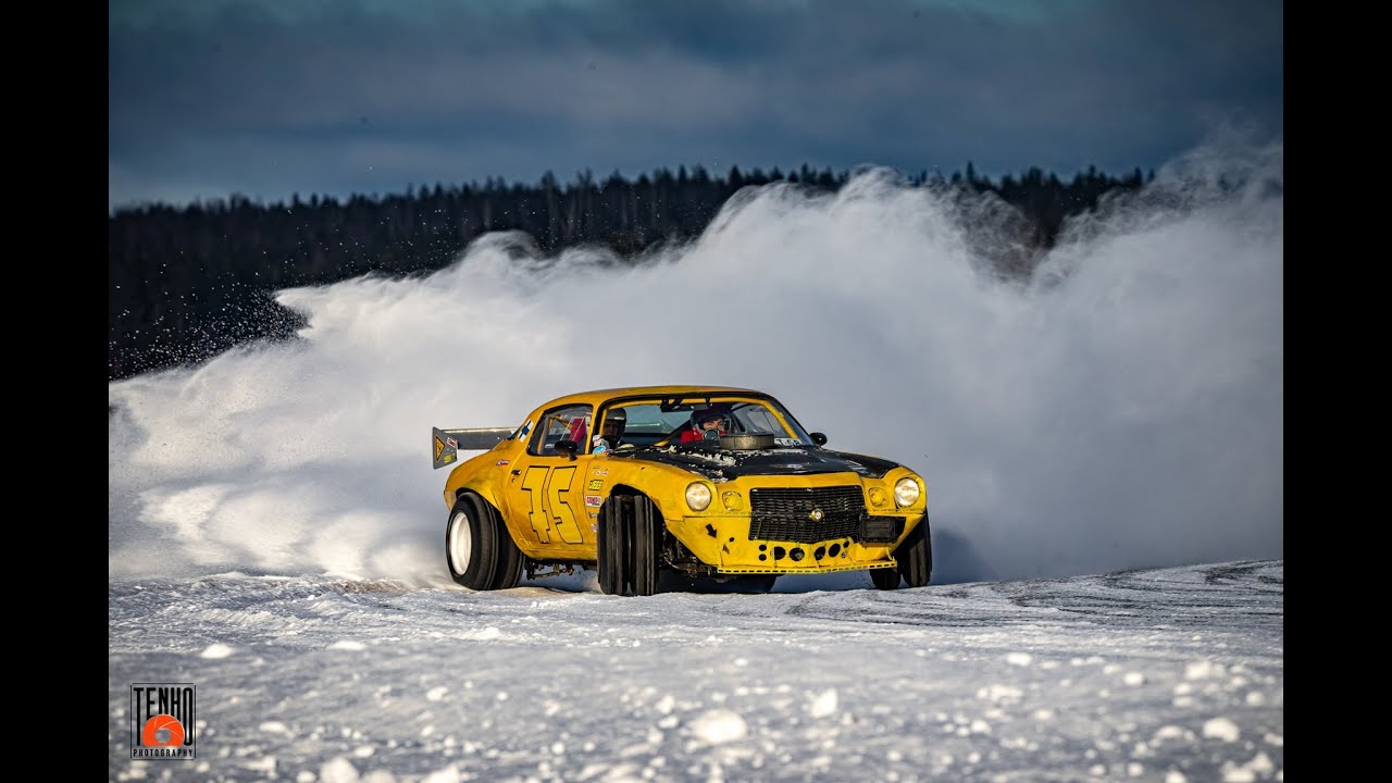 Camaro 454 Ice Racing on duallys 2025