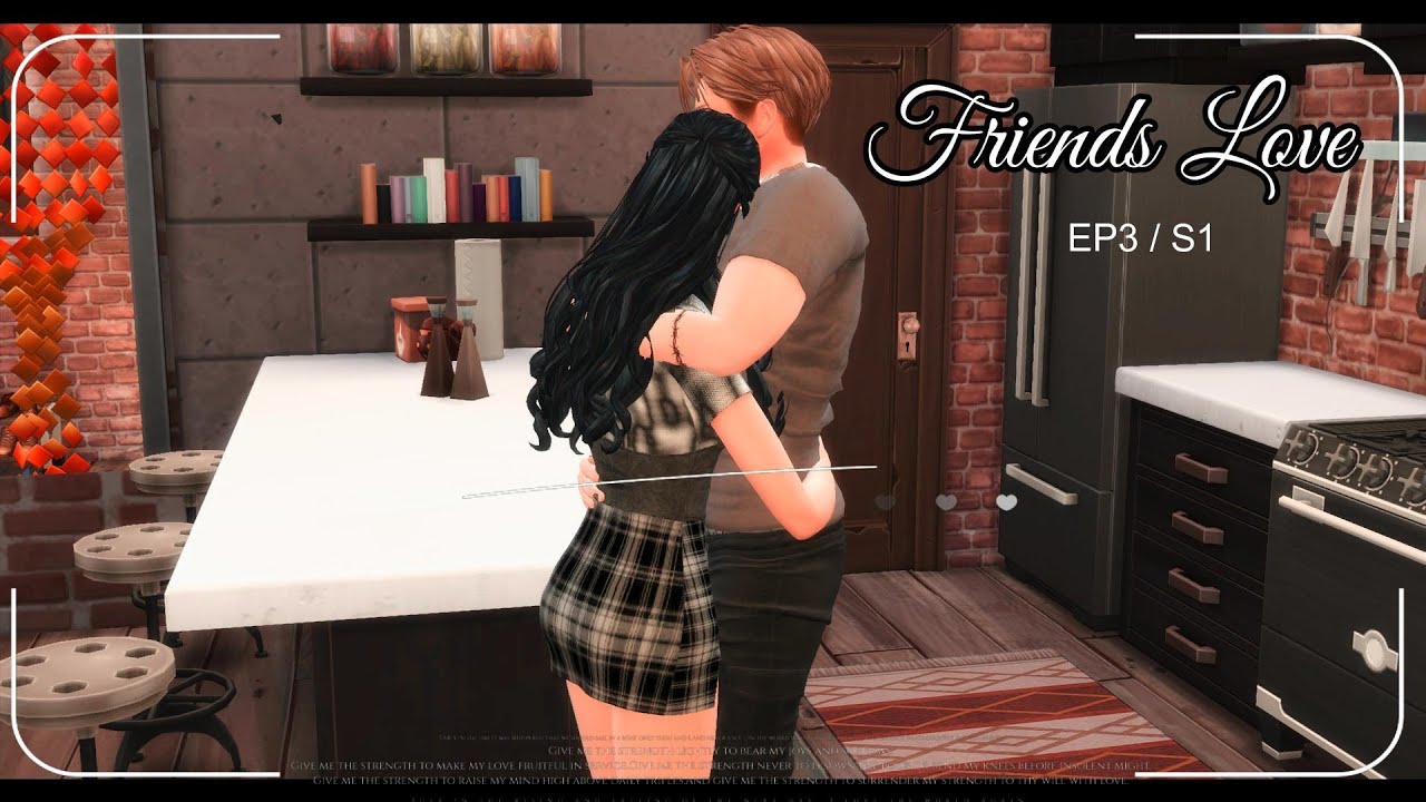 💋Friends Love💋 Série / Machinima / Lovestory  EP3 (Sims4)
