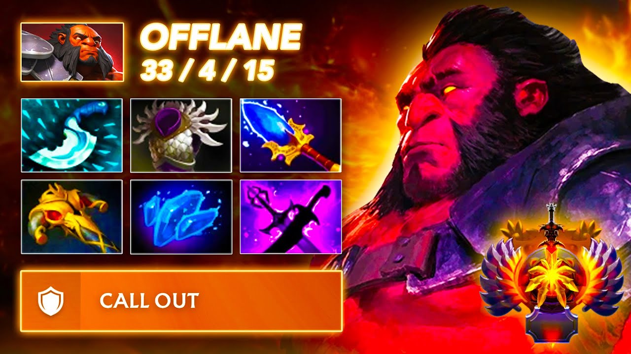 [7.39d] 33 KILLS MADNESS - Axe OFFLANE | Full Gameplay Dota Class