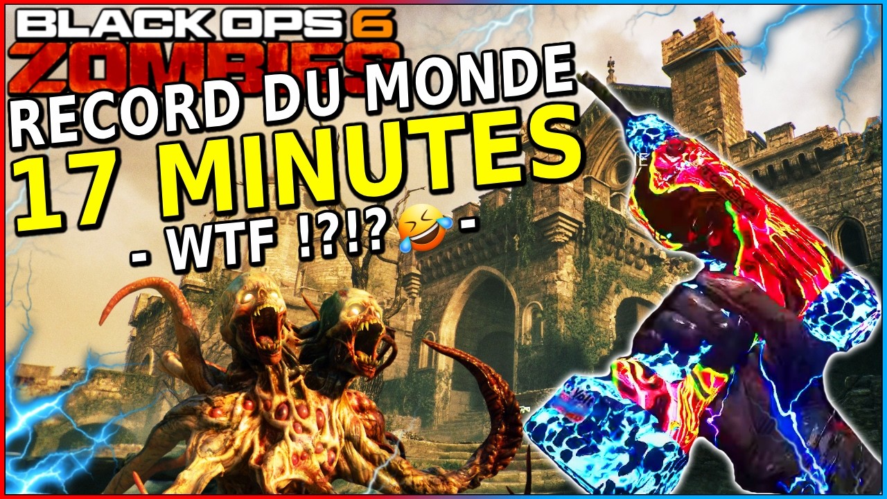 WTF LE RECORD DU MONDE en 17 MINUTES!? Ça me rend fou... | Black Ops 6 Zombies (Citadelle)