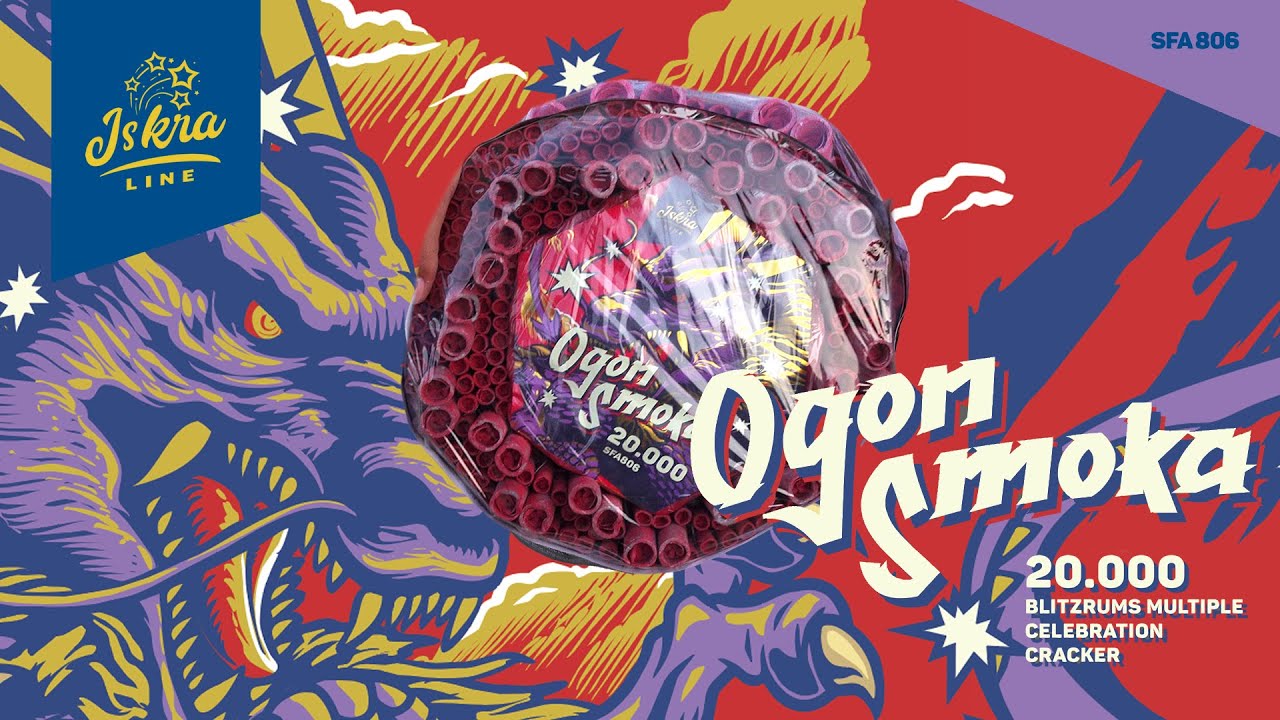 OGON SMOKA - SFA 806 - BLITZRUMS MULTIPLE CELEBRATION CRACKER 20.000 - Batch 2025