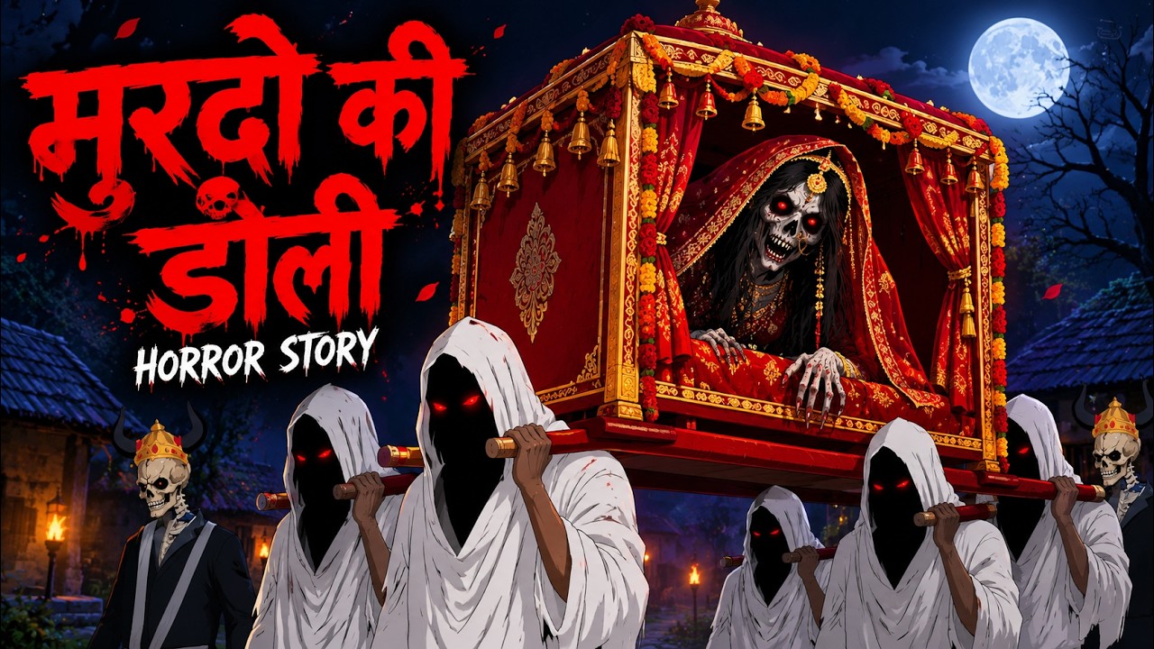 मुर्दों की डोली Horror Story | Hindi Horror Stories | horror world | Animated Stories