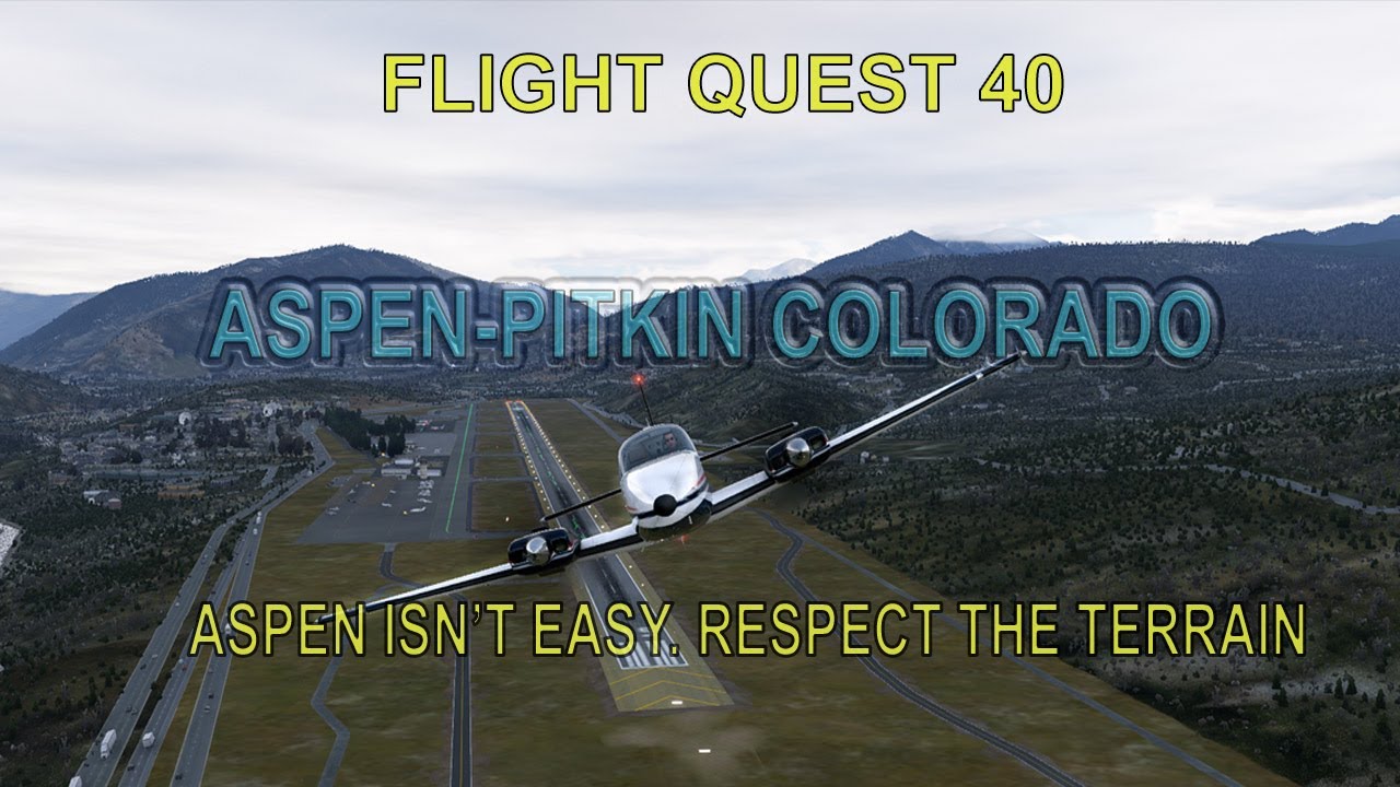 Aspen SARDD THREE Obstacle Departure: Skill Meets Altitude