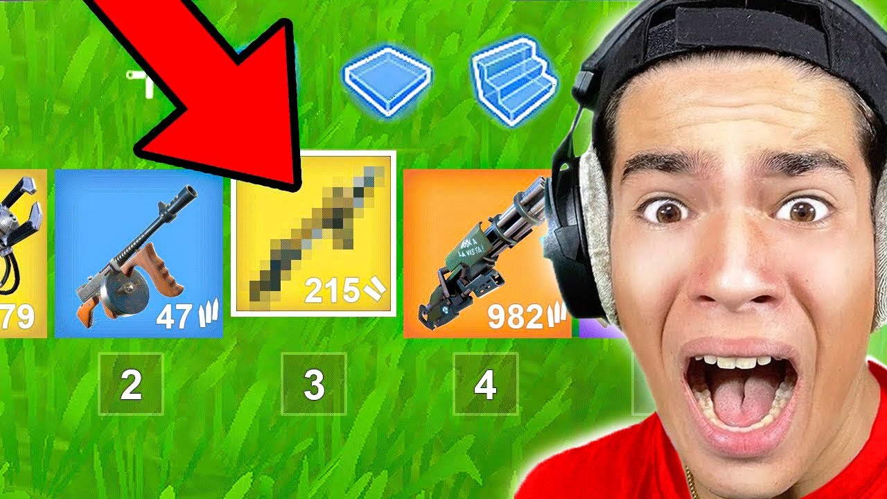 TROLLO gli Youtuber con le ARMI BANNATE OG di Fortnite e...(impazziscono)