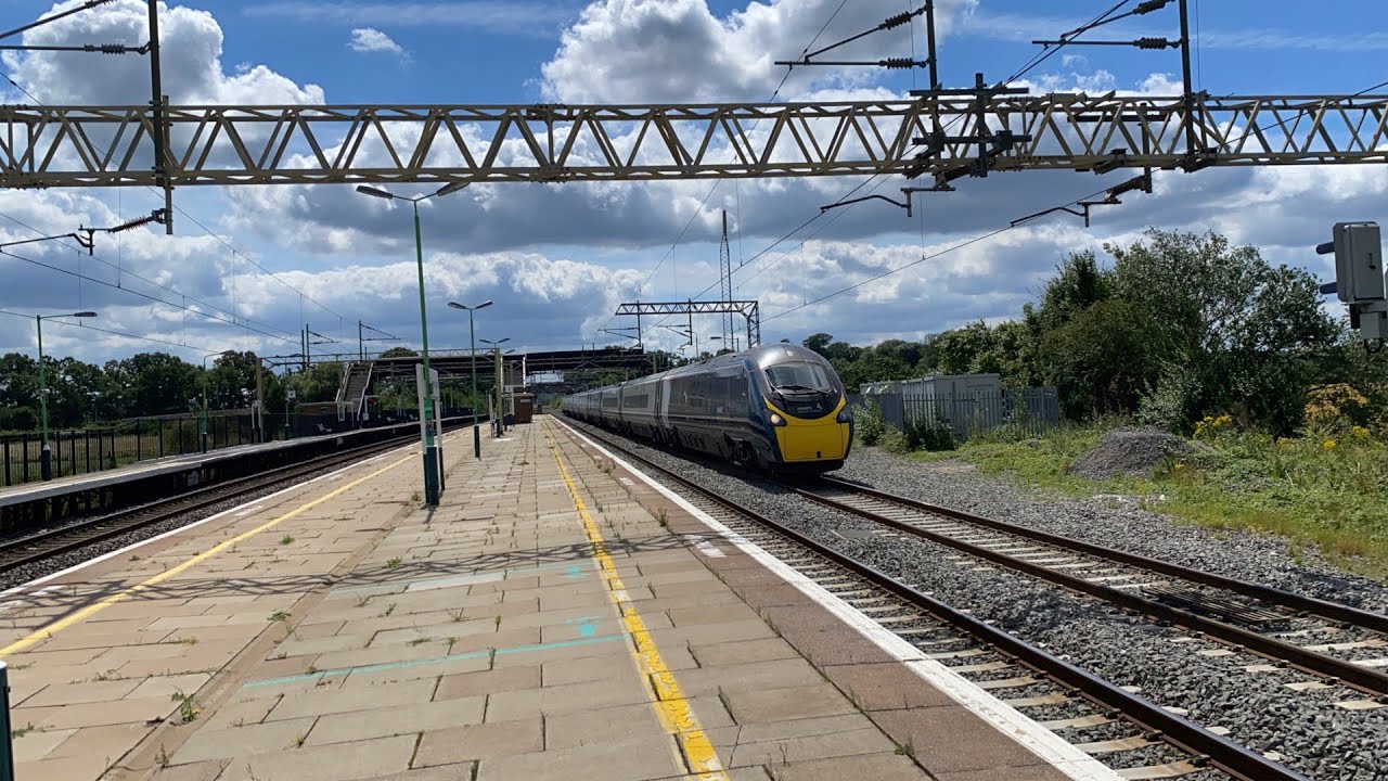 Avanti West Coast and London Northwestern Railway Trains at Cheddington on July 29th 2021