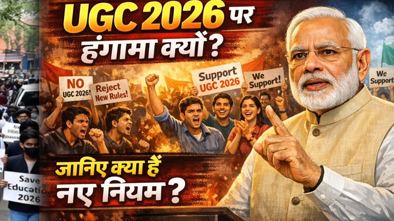 UGC 2026 के नए नियमों से जनरल क्लास क्यों है नाराज, क्या है UGC 2026 के नए नियम ?