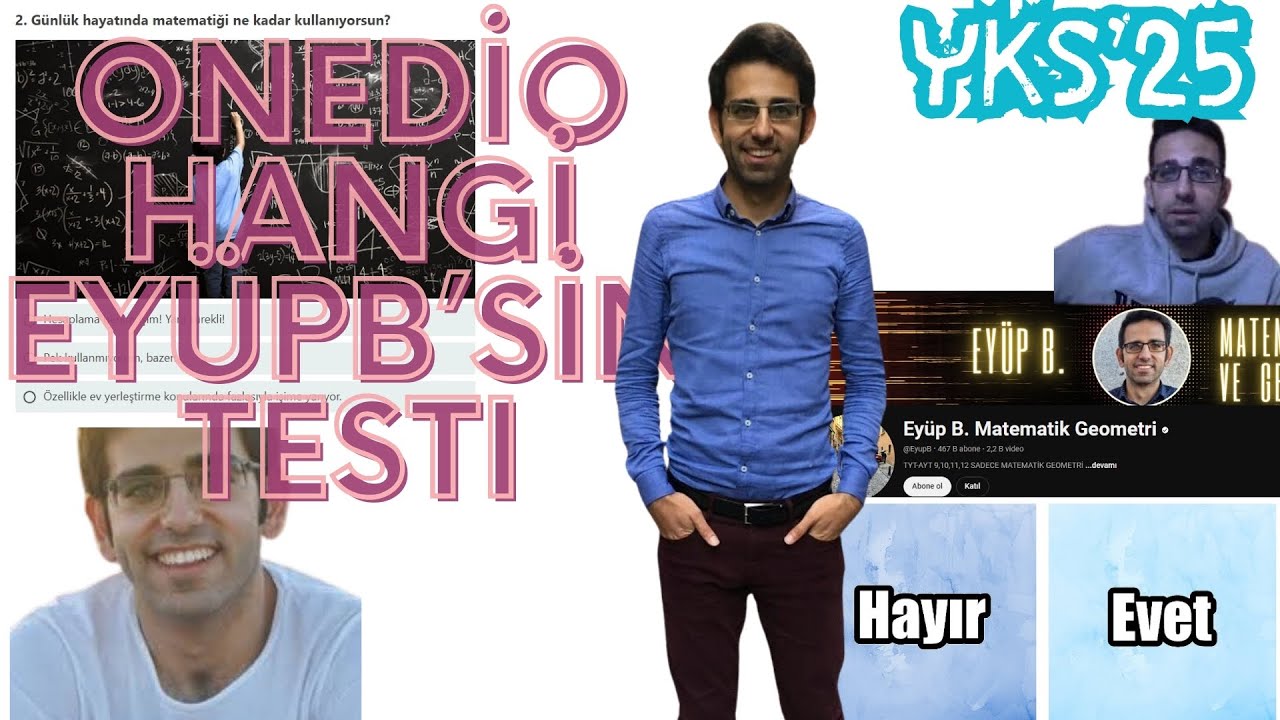 Onedio Hangi ey&uuml;pB'sin Testi &Ccedil;&ouml;zd&uuml;k