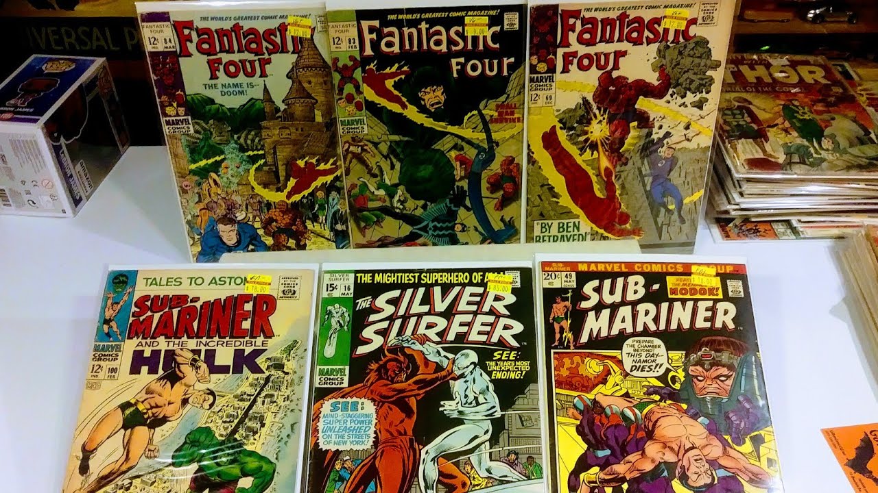 НАШЛИ НА БЛОШИНОЙ РЫНКЕ КОМИКСЫ MARVEL СЕРЕБРЯНОГО ВЕКА!!! МЫ КУПИЛИ ОГРОМНУЮ ПУЧКУ КОМИКСОВ!!!