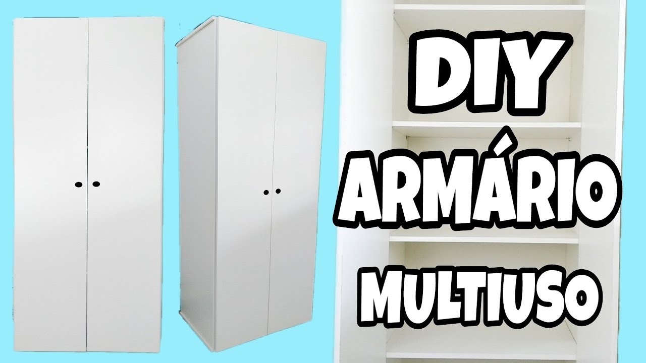 DIY ARM&Aacute;RIO MULTIUSO MUITO F&Aacute;CIL