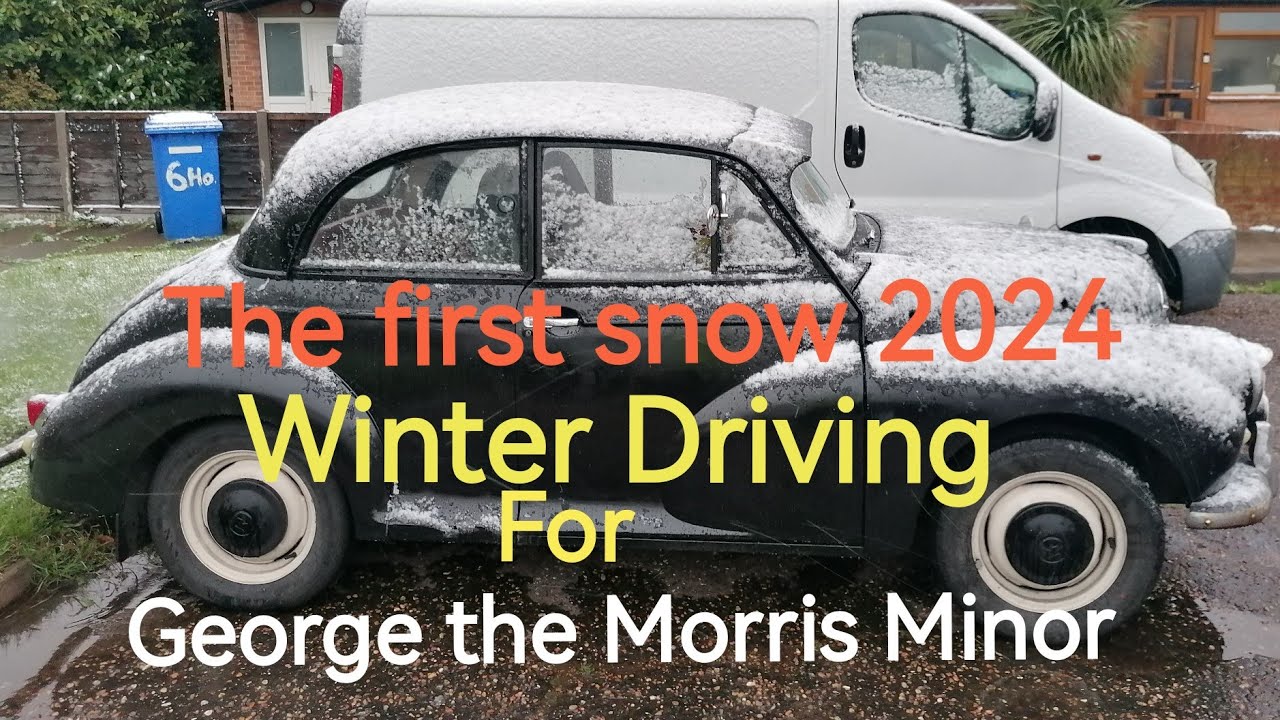 Morris Minor (George) Winter Has arrived