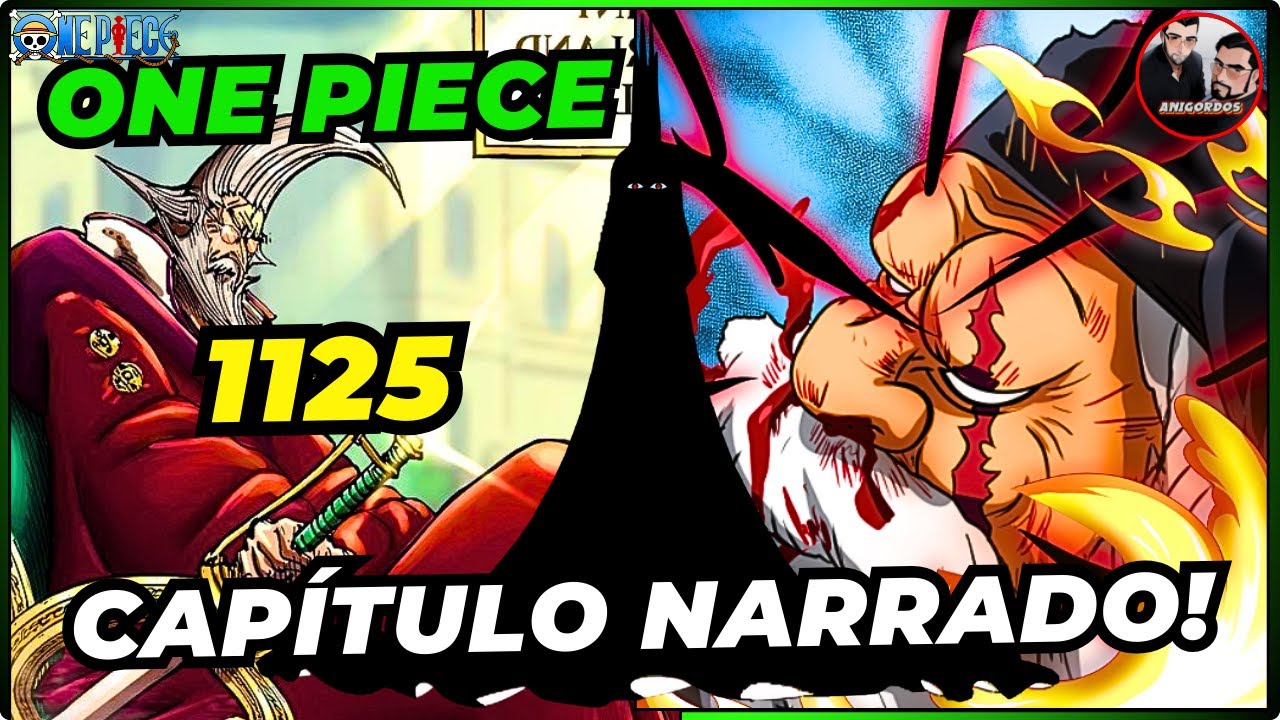 ADEUS SATURNO! SURGE UM NOVO GOROSEI! O PODER SOMBRIU DE IMU SAMA! ONE PIECE 1125 CAPÍTULO NARRADO!