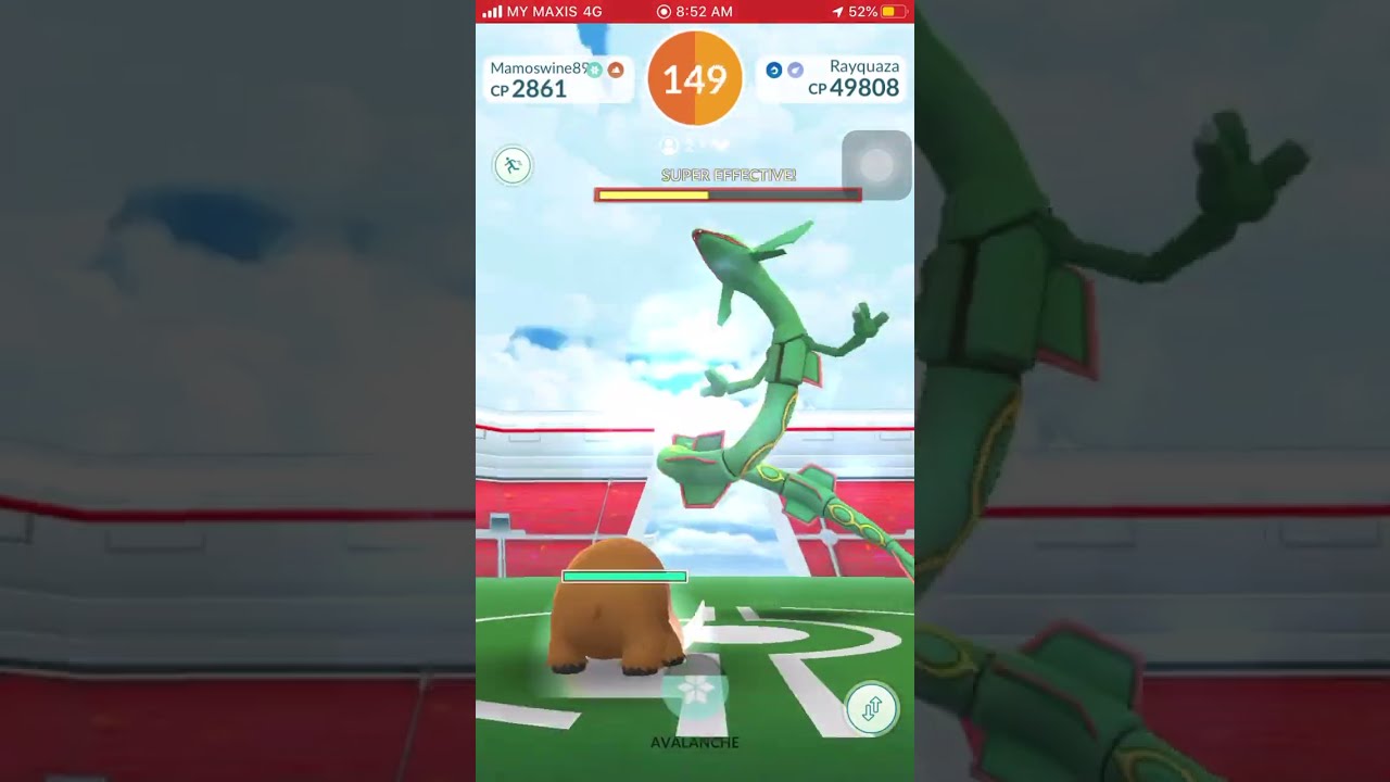 Rayquaza Raid【Success】【Duo Challenge】【Alt Account】【Legendary Raid】【Pokemon Go】