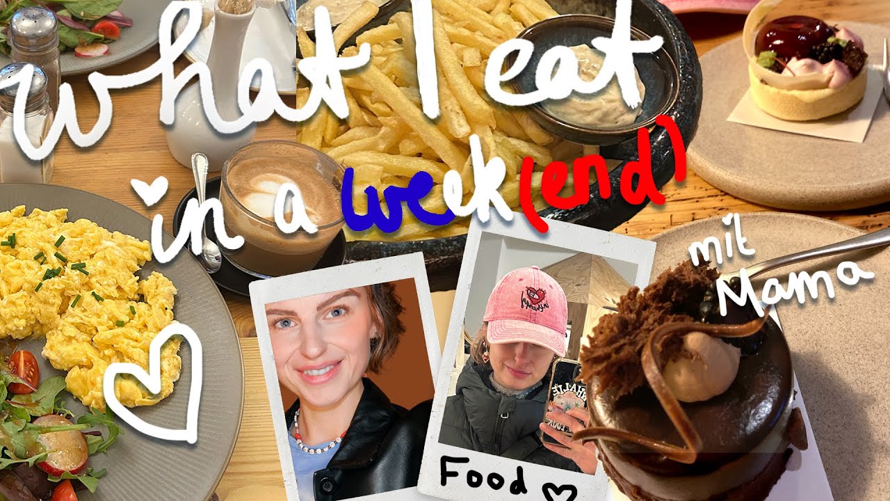 What I Eat in a Week  🥐🇫🇷 Mit Croissant dünn bleiben? | Weekend Vlog