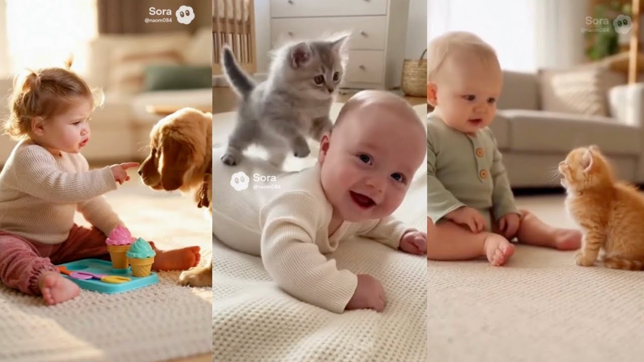 The Cutest Babies & Animals Compilation