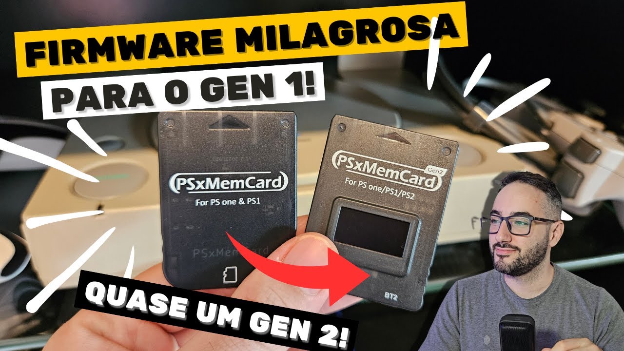 Transforme Seu PSXMemCard  em um Gen 2 PRO com Esta Atualização!