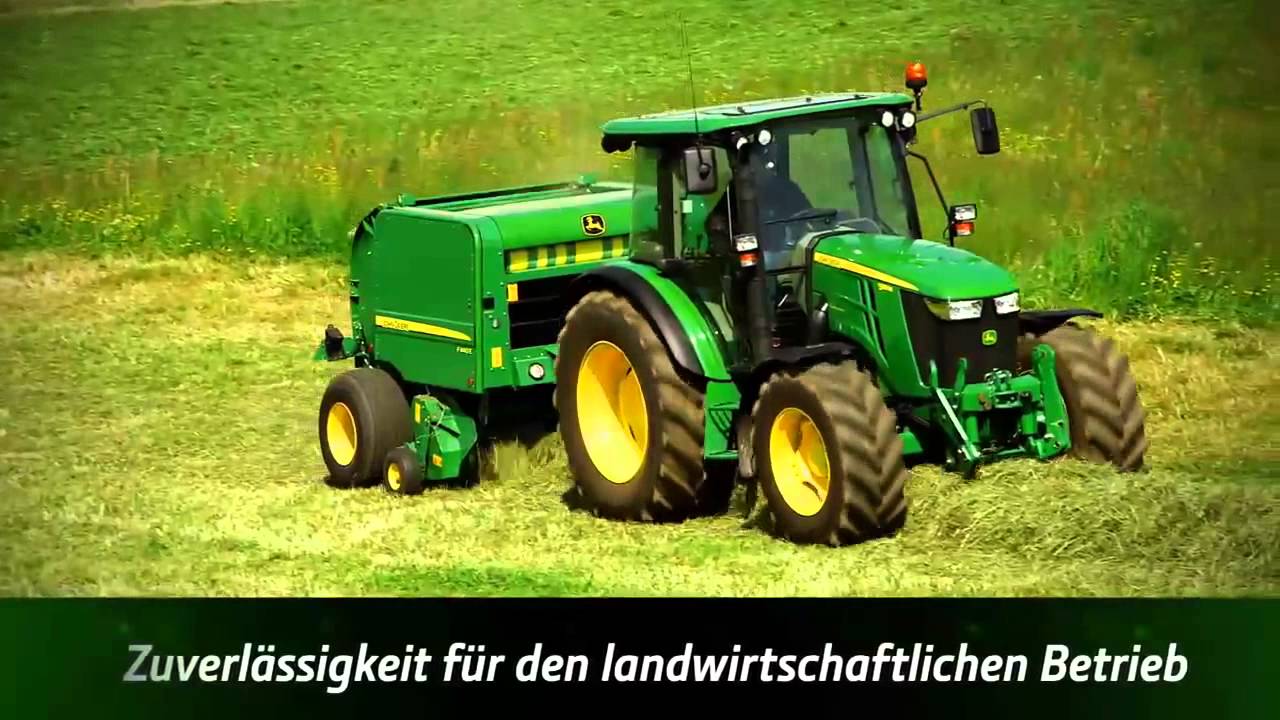 John Deere Festkammerpressen der Serie F400   F440E F450E