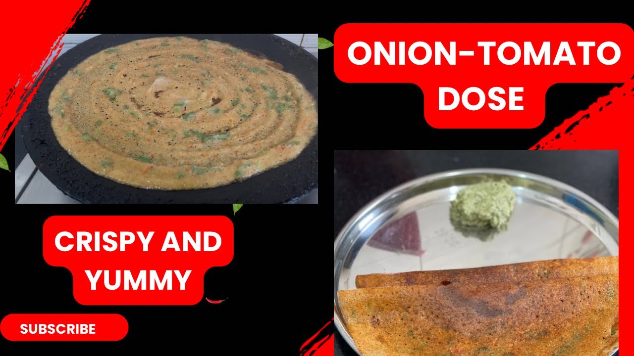  I Tried Resturant Style Onion Tomato Dosa..It Was AMAZING!🤤 This Dosa changed my breakfast forever 