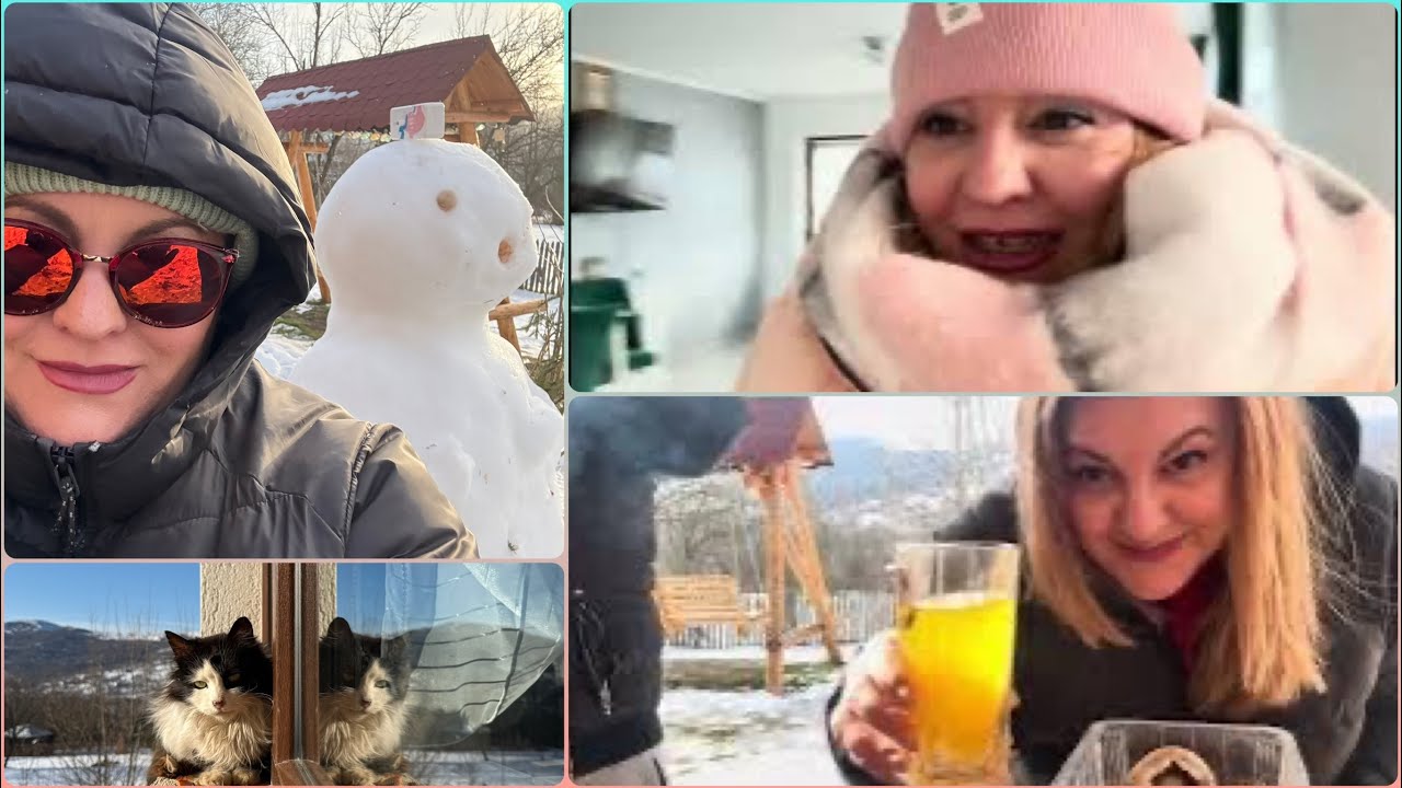 Vlog de vacanță - 4 zile de aer, grătare, relaxare si mâncare la zăpadă pe Valea Doftanei 