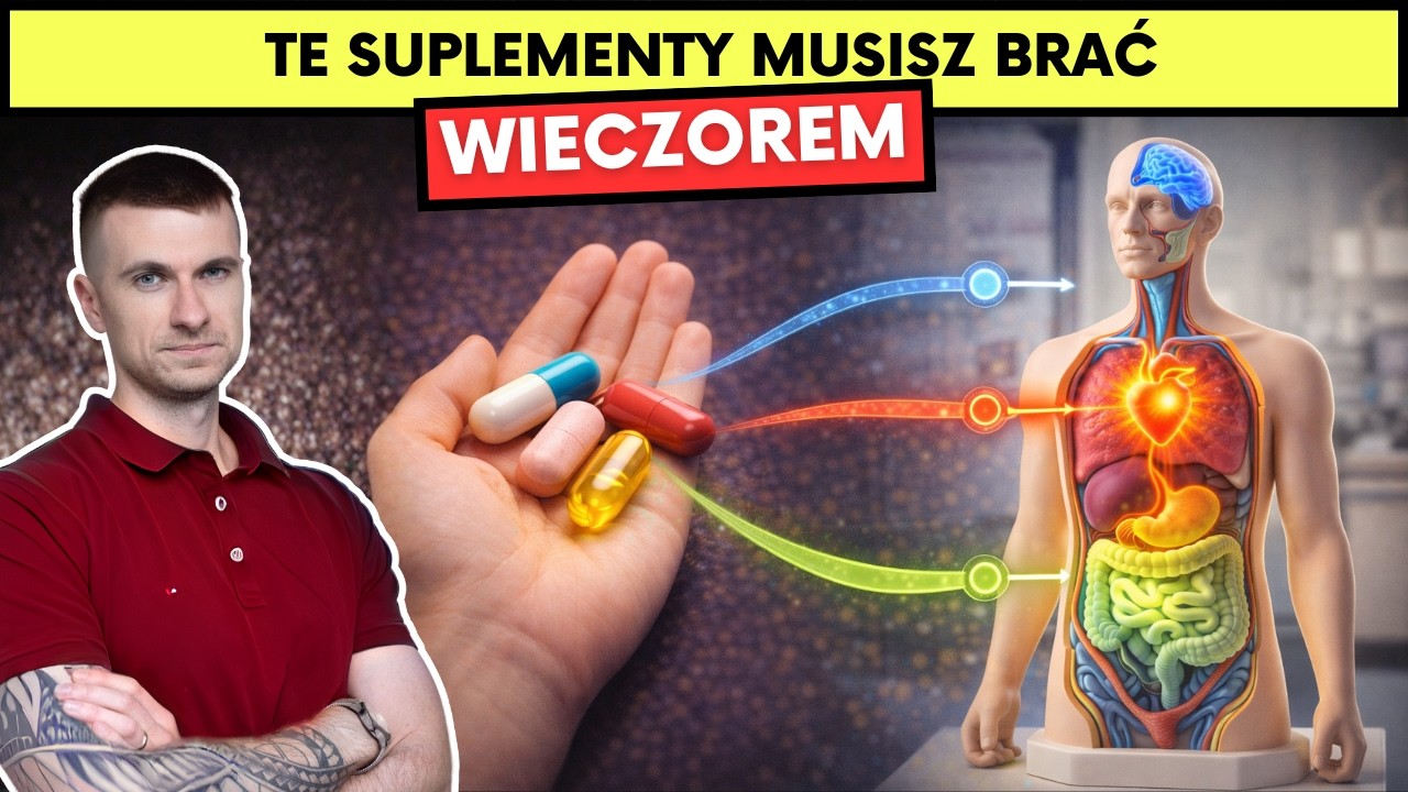 Suplementy przed snem: te działają najlepiej właśnie na noc.
