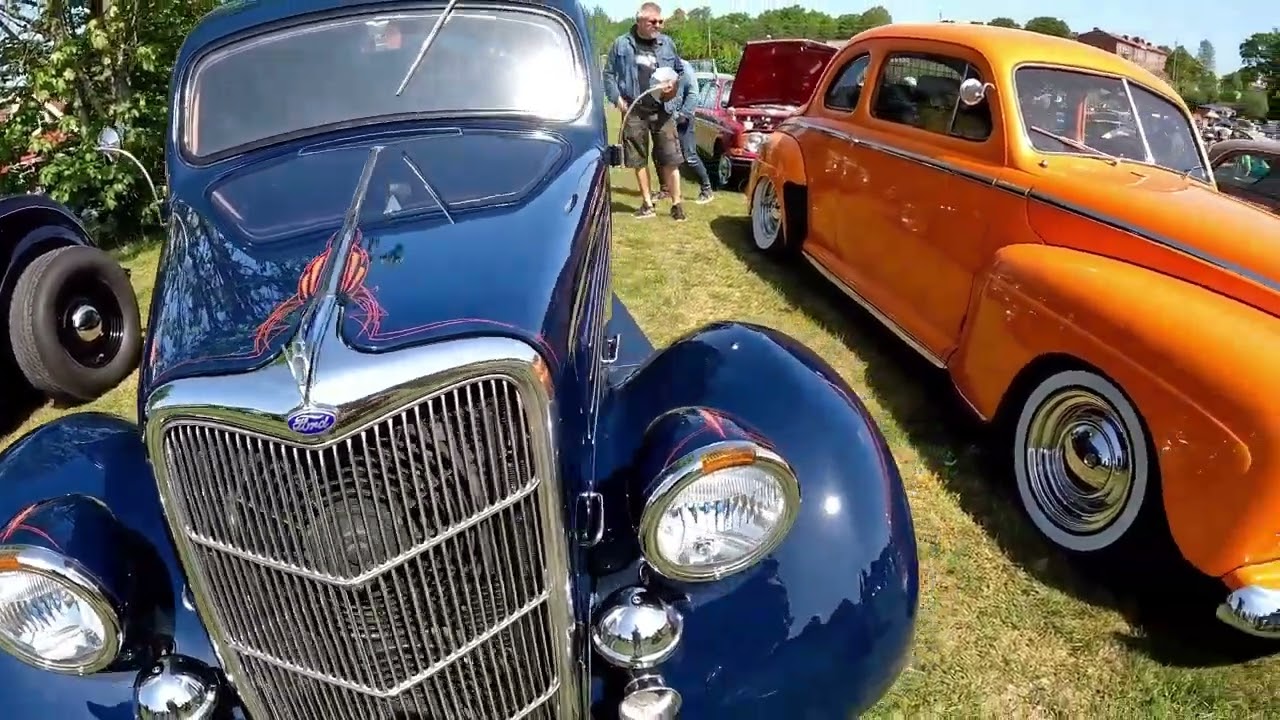 Bilträff Power Meet 2023 Cruising Hässleholm Del 2