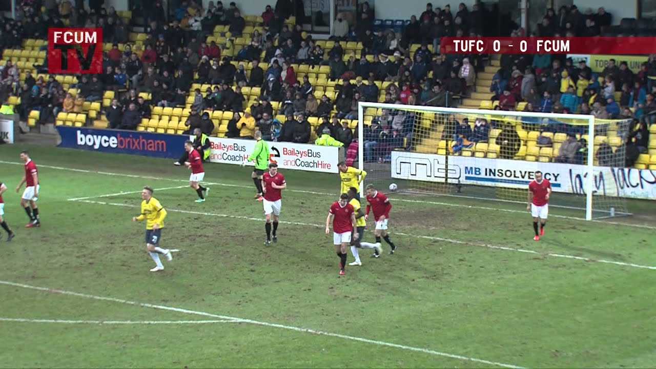 Torquay United vs FCUM - FA Trophy Quarter Final - Highlights - 07/02/15